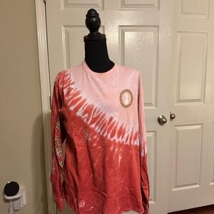 Simply Southern Pink Tie-Dye Shirt bin3